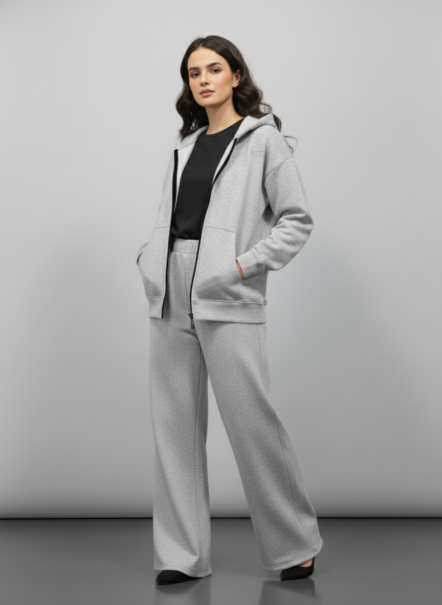 The Winter Co-Ord Set — Dark Grey