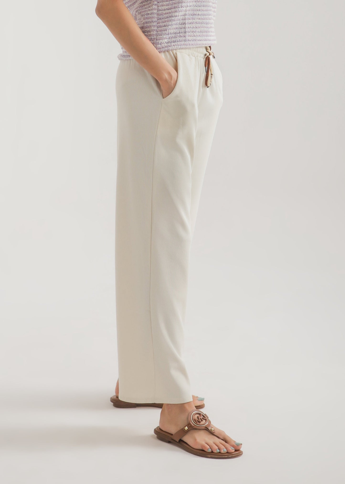 Ribbed Flex Pants
