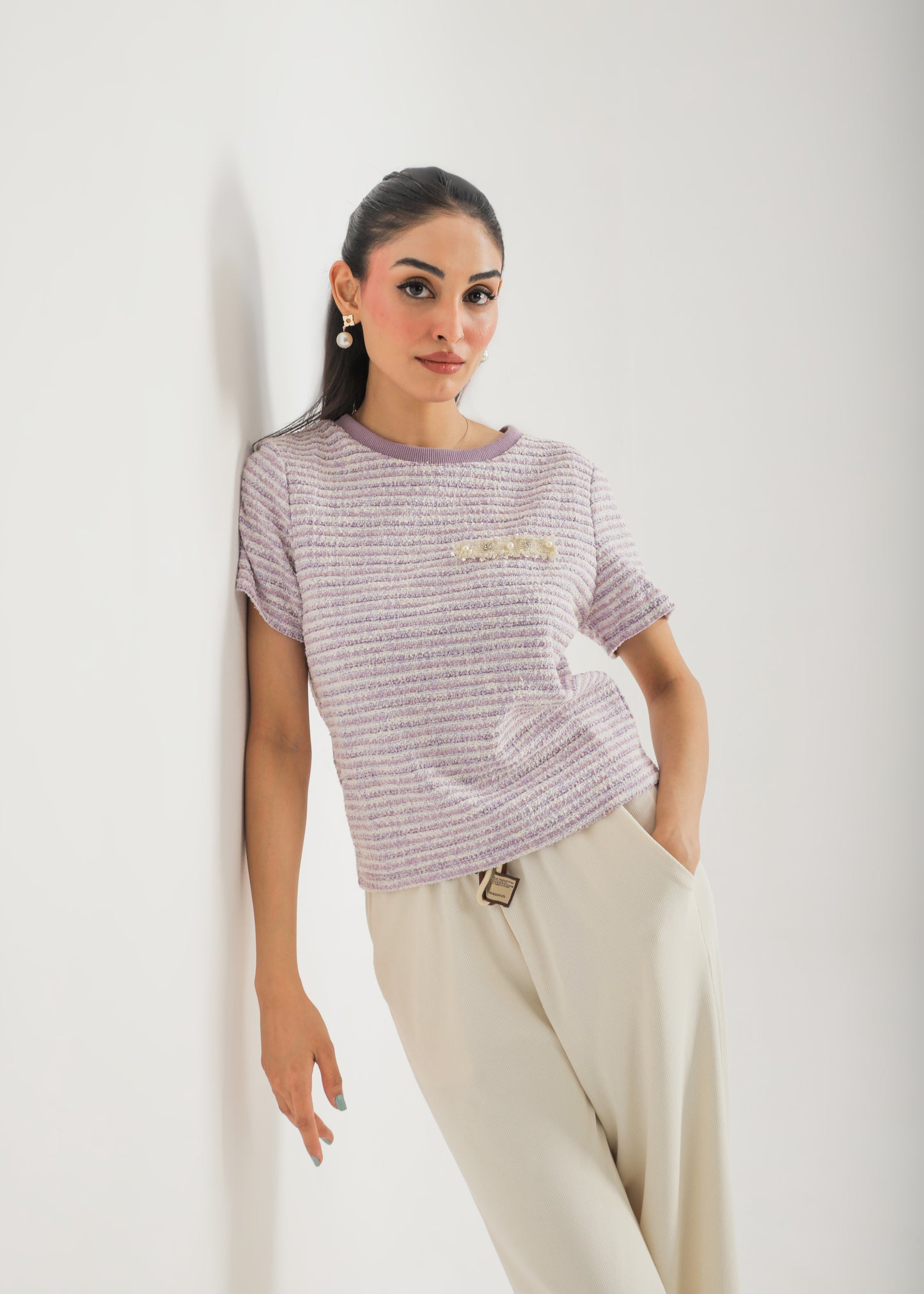 Pearl Textured Shirt