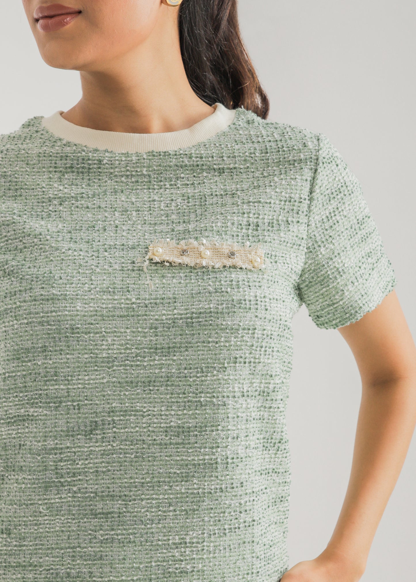 Pearl Textured Shirt