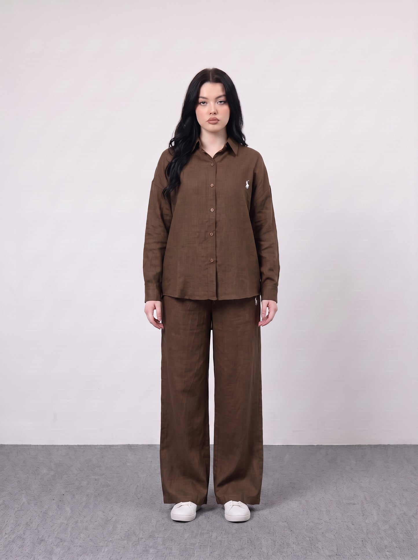 Linen Co-ord Set - Off White