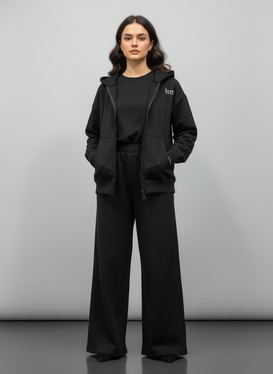 Flared Pants in Black