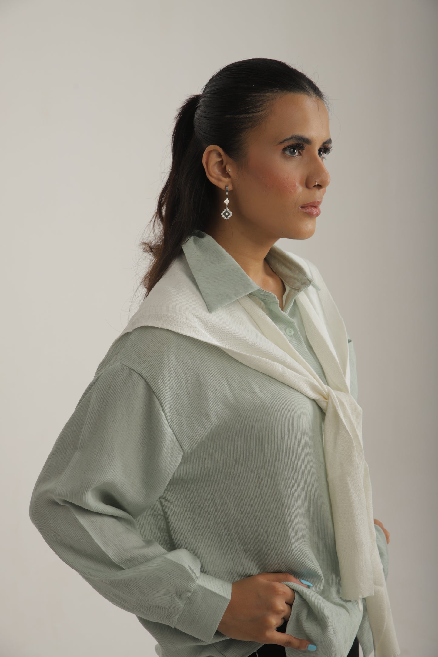 Relaxed Button-Up Shirt